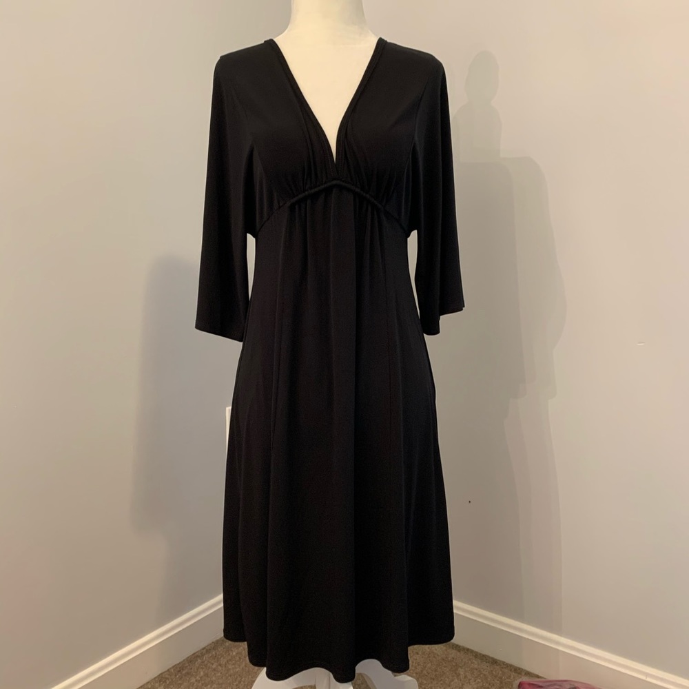 black dress